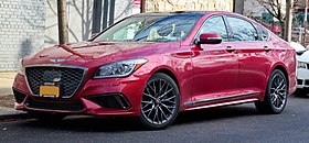 2019 Genesis G80 3.8 HTrac, front 3.11.20.jpg